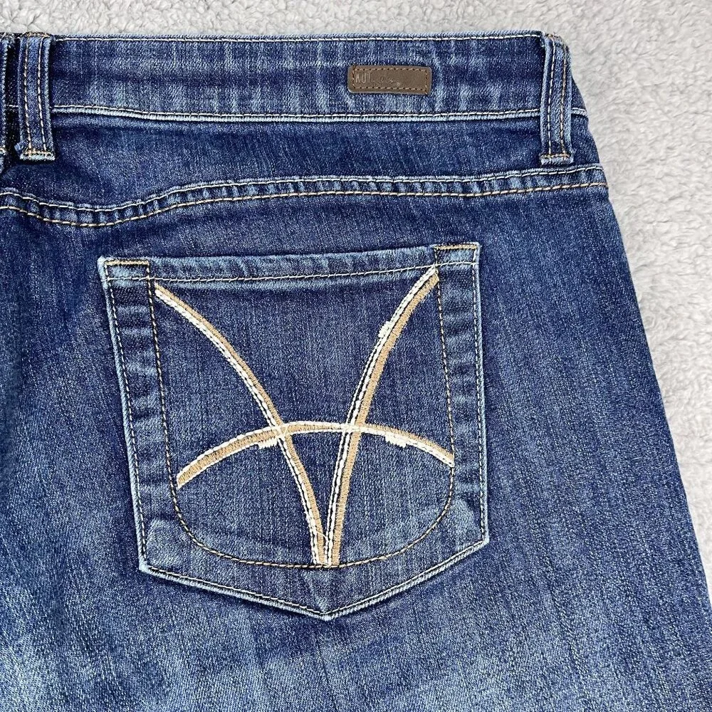 Kut from the Kloth Women's Boyfriend Jeans - Dark Blue Wash - Picture 5 of 5